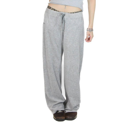 Grey Bedazzled Juicy Couture Track Pants