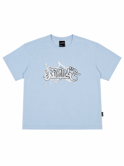 Southpole Legacy Rhinestone Blue Tshirt