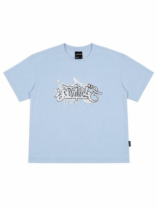 Southpole Legacy Rhinestone Blue Tshirt