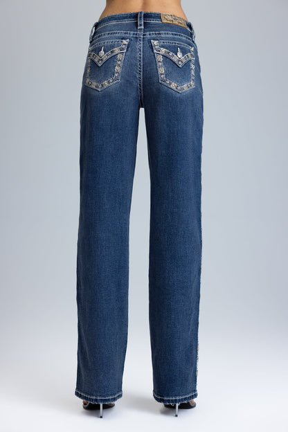 Miss Me Tressa Slim Wide Jean