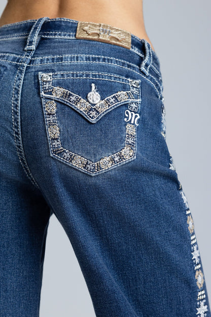 Miss Me Tressa Slim Wide Jean