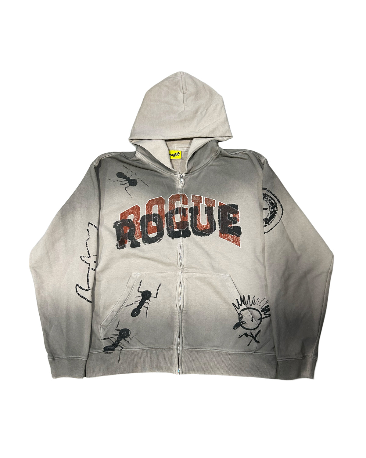 Rogue Sketch Zip-Up Hoodie