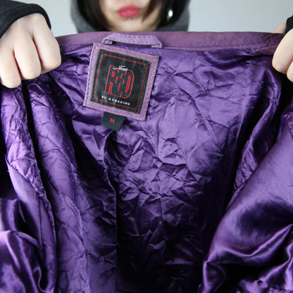 Vintage 2000s Purple Zipper Jacket