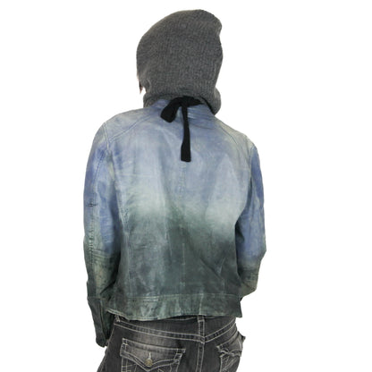 Insane 2000s Blue Ombré Jacket