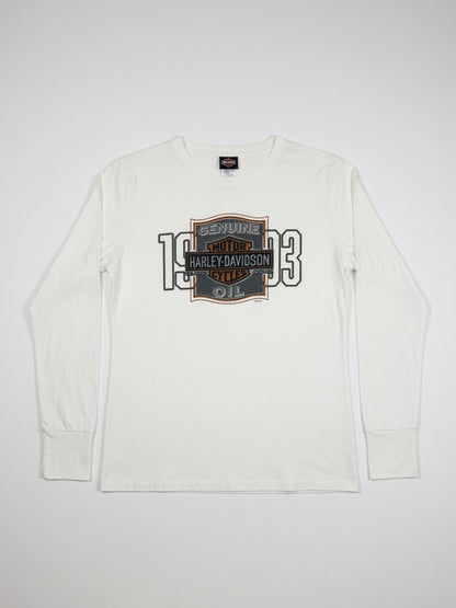 Harley Davidson White Long Sleeve