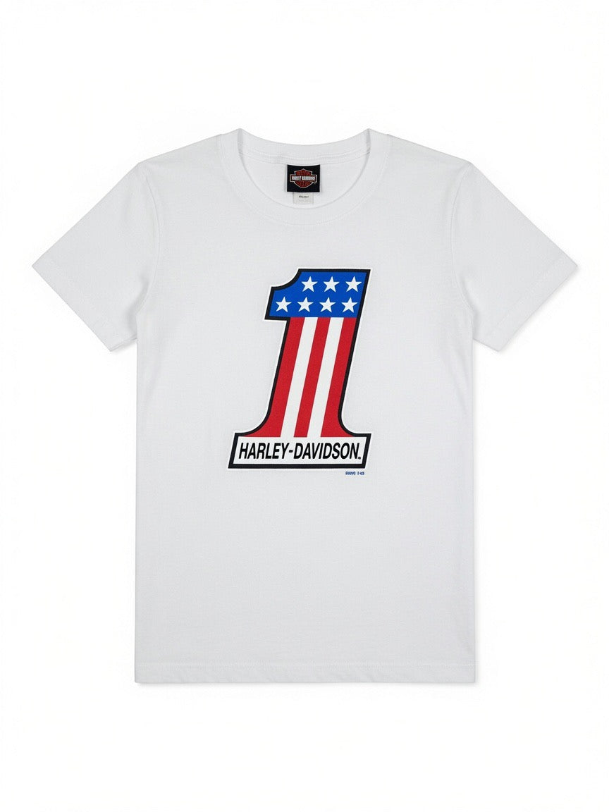 Harley Davidson Graphic Flag Tee