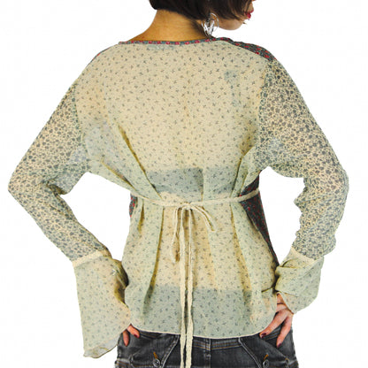 KAFFE Luxury Mesh Blouse