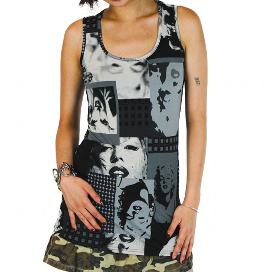 Lace Marilyn Monroe Pop-Art Tank