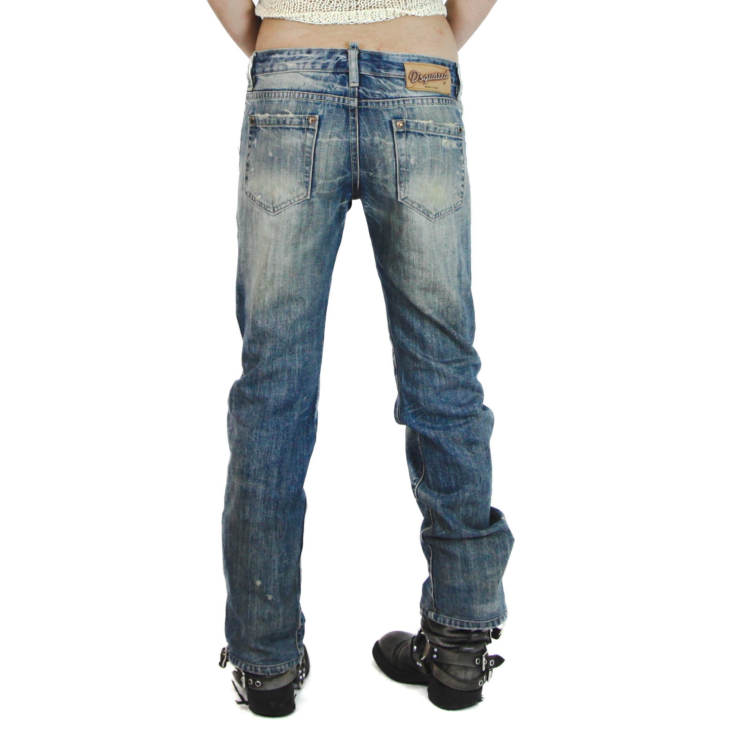 Distressed 'D-Squared' Jeans