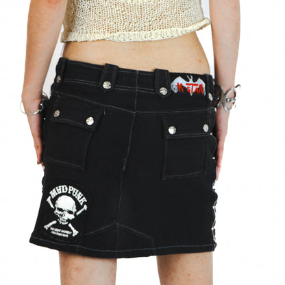 K-Star Punk Japanese Mini Skirt