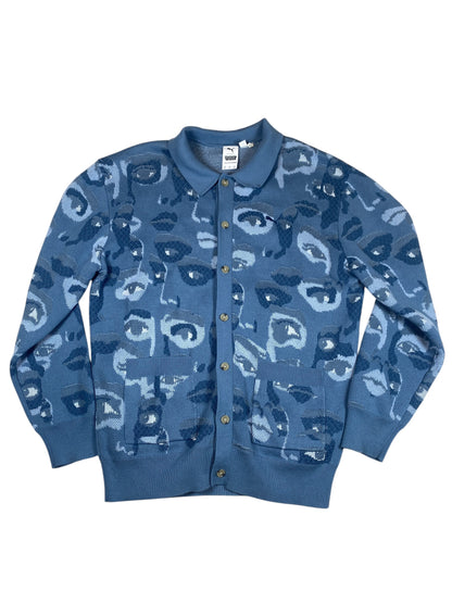 Vintage Puma x Kid Super Button Down Cardigan