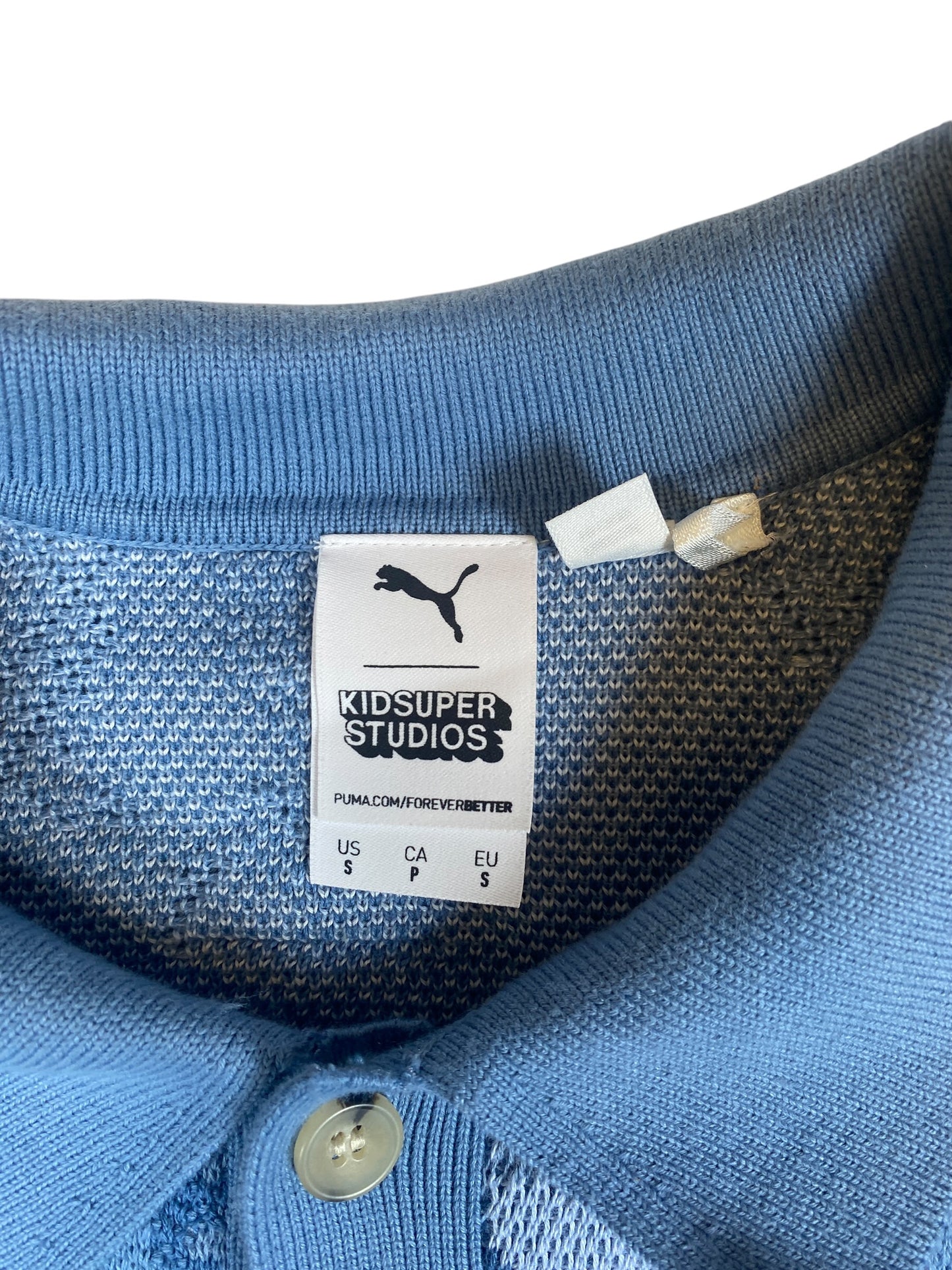 Vintage Puma x Kid Super Button Down Cardigan