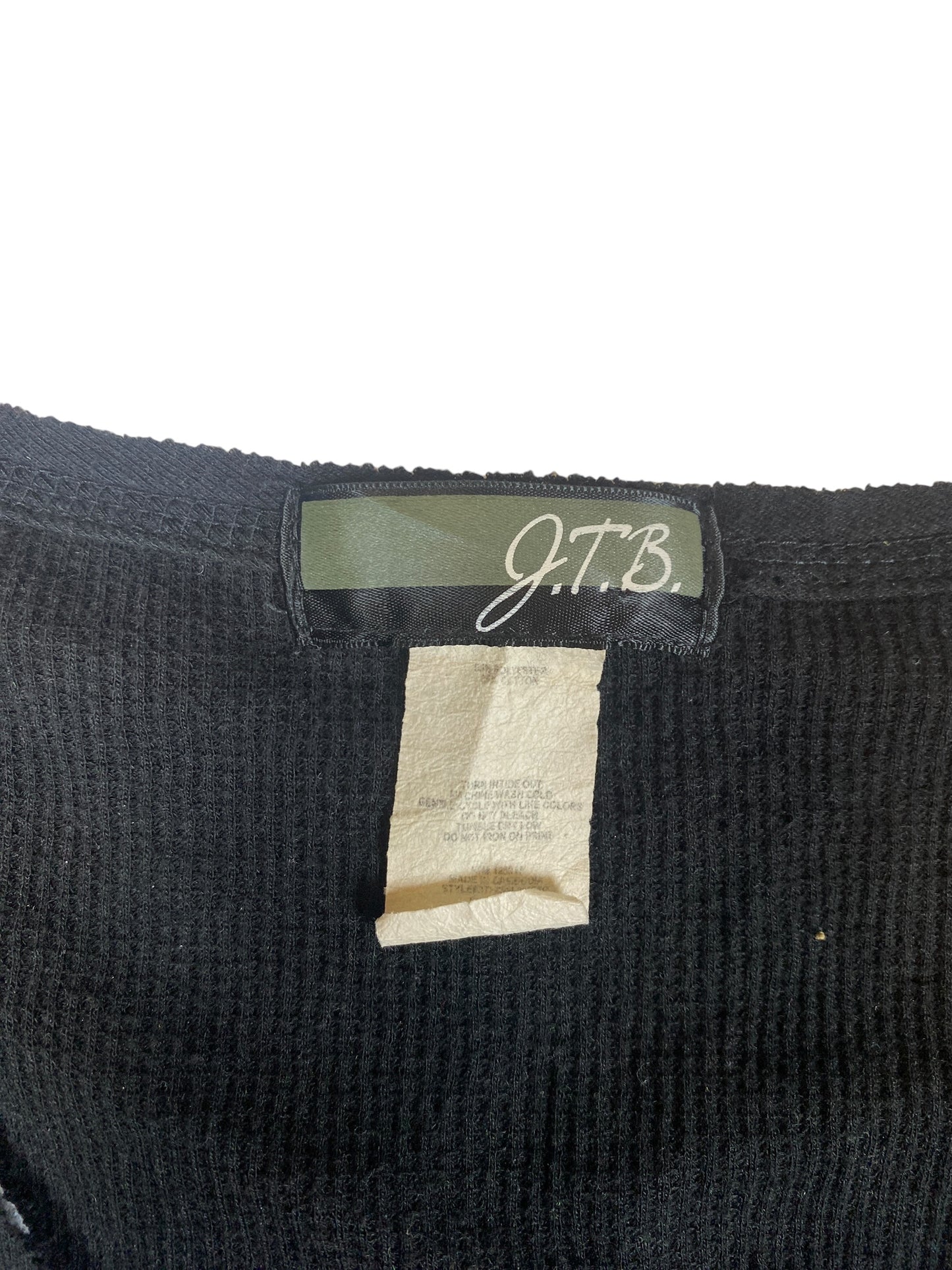 Vintage Affliction Esque Thermal Long-Sleeve
