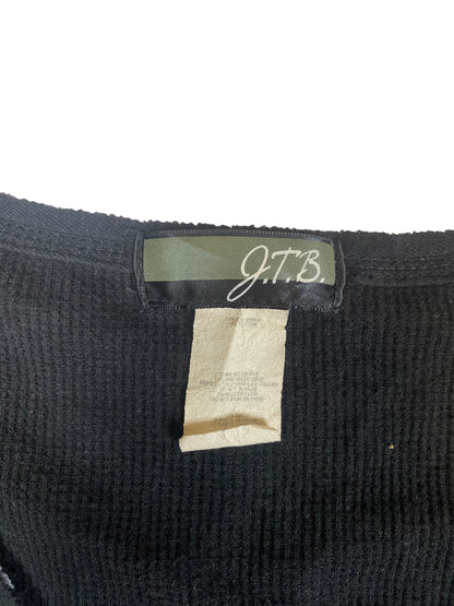 Vintage Affliction Esque Thermal Long-Sleeve