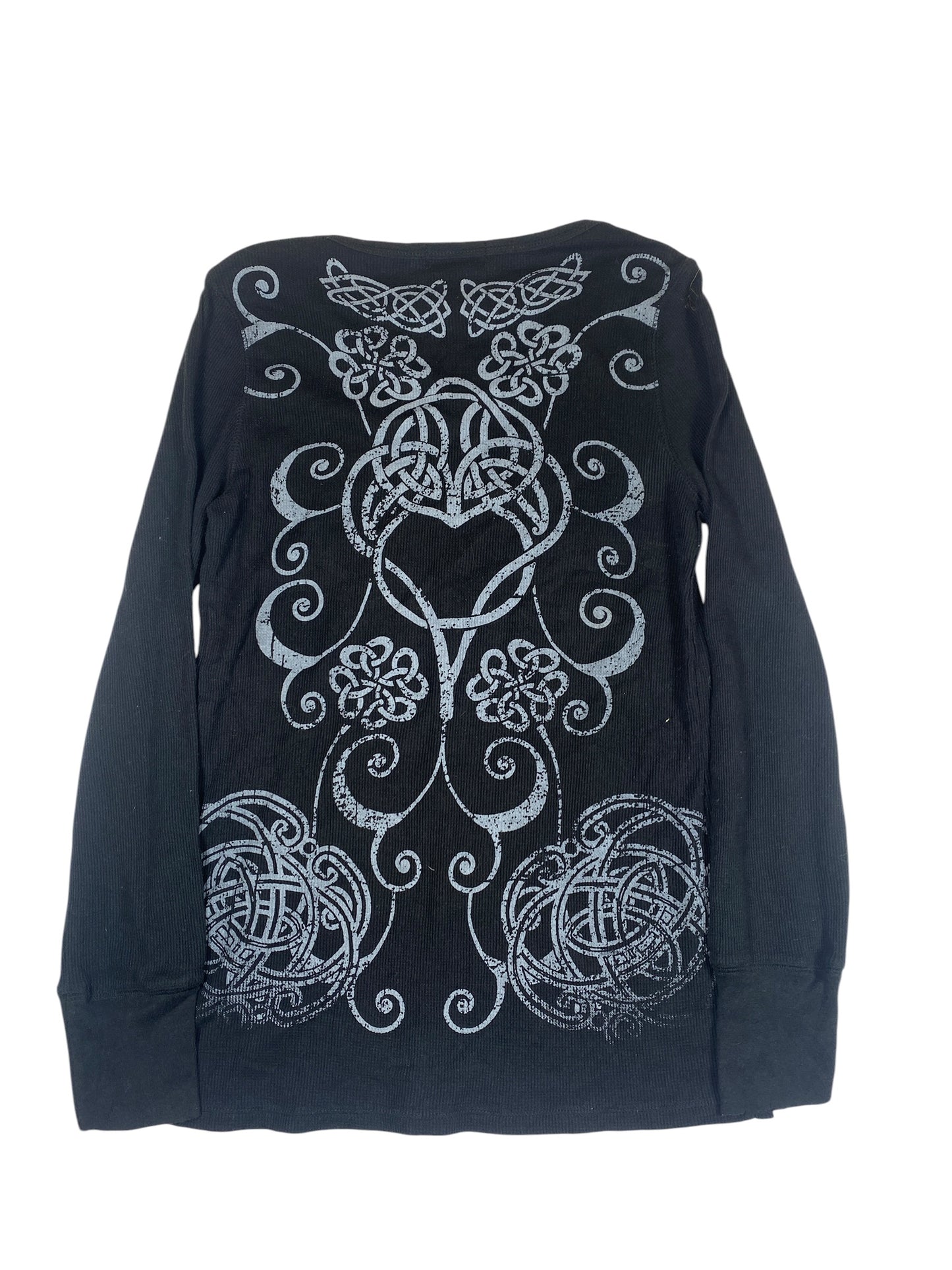 Vintage Affliction Esque Thermal Long-Sleeve