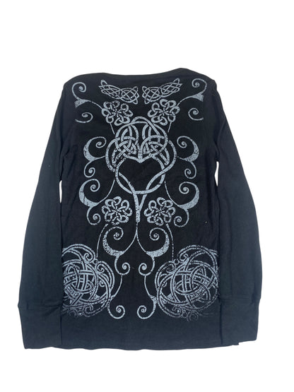 Vintage Affliction Esque Thermal Long-Sleeve