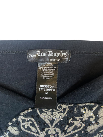 Vintage Bejeweled Affliction Esque Tee