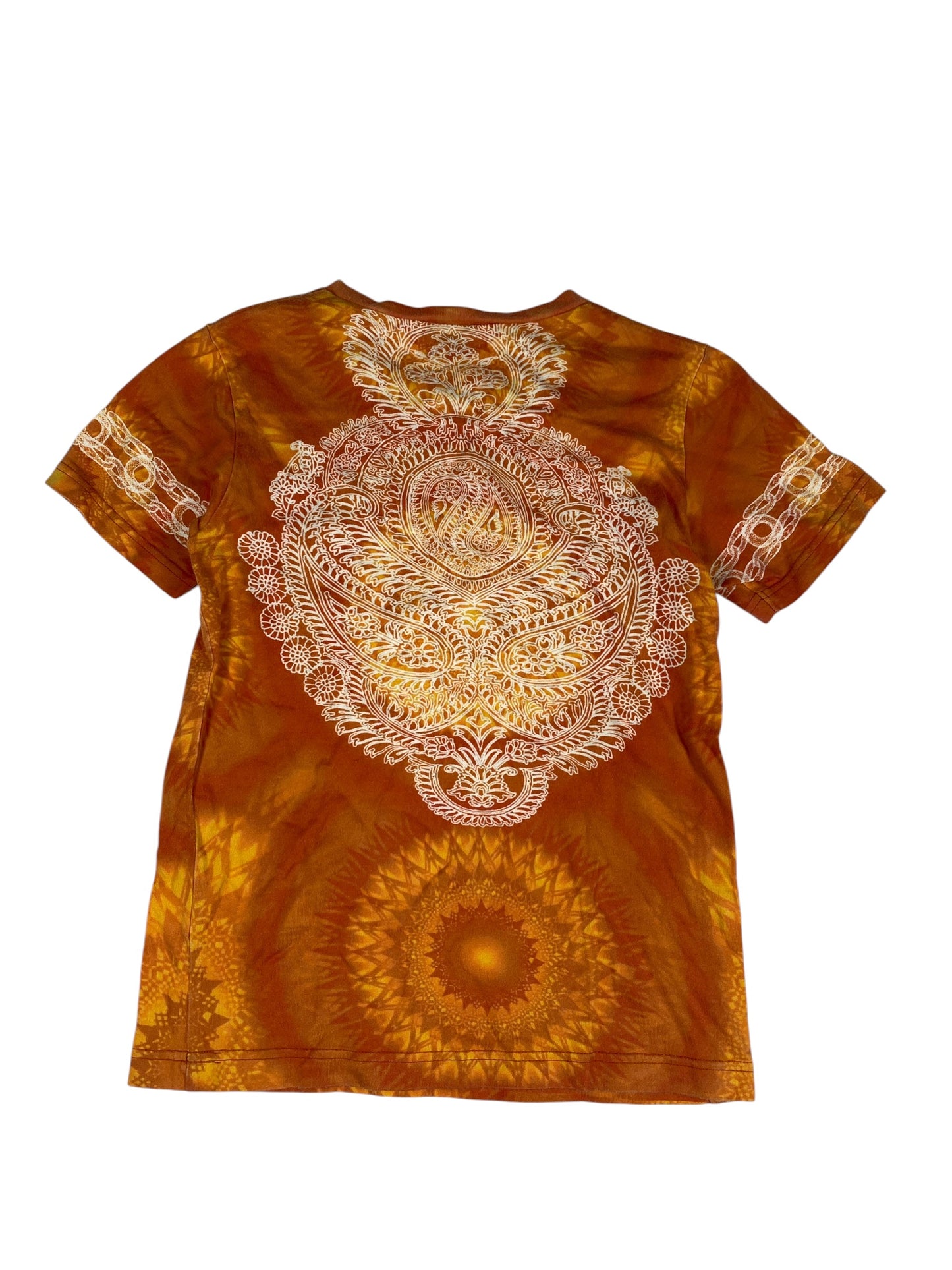 Vintage Hysteric Mini Orange Hippie Tie Dye Tee