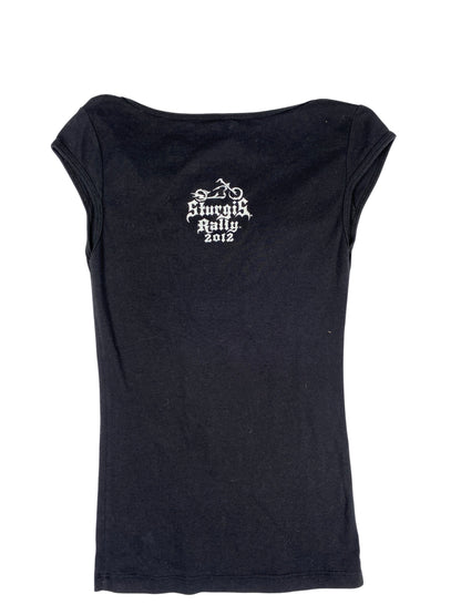 Vintage Sturgis Heart Motorcycle Tank