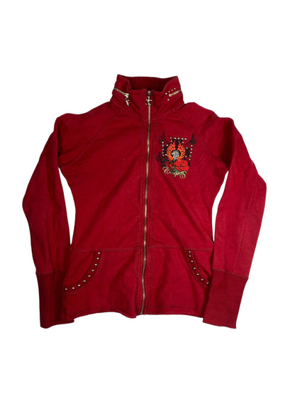 Vintage Studded Eagle COOGI Zip-Up