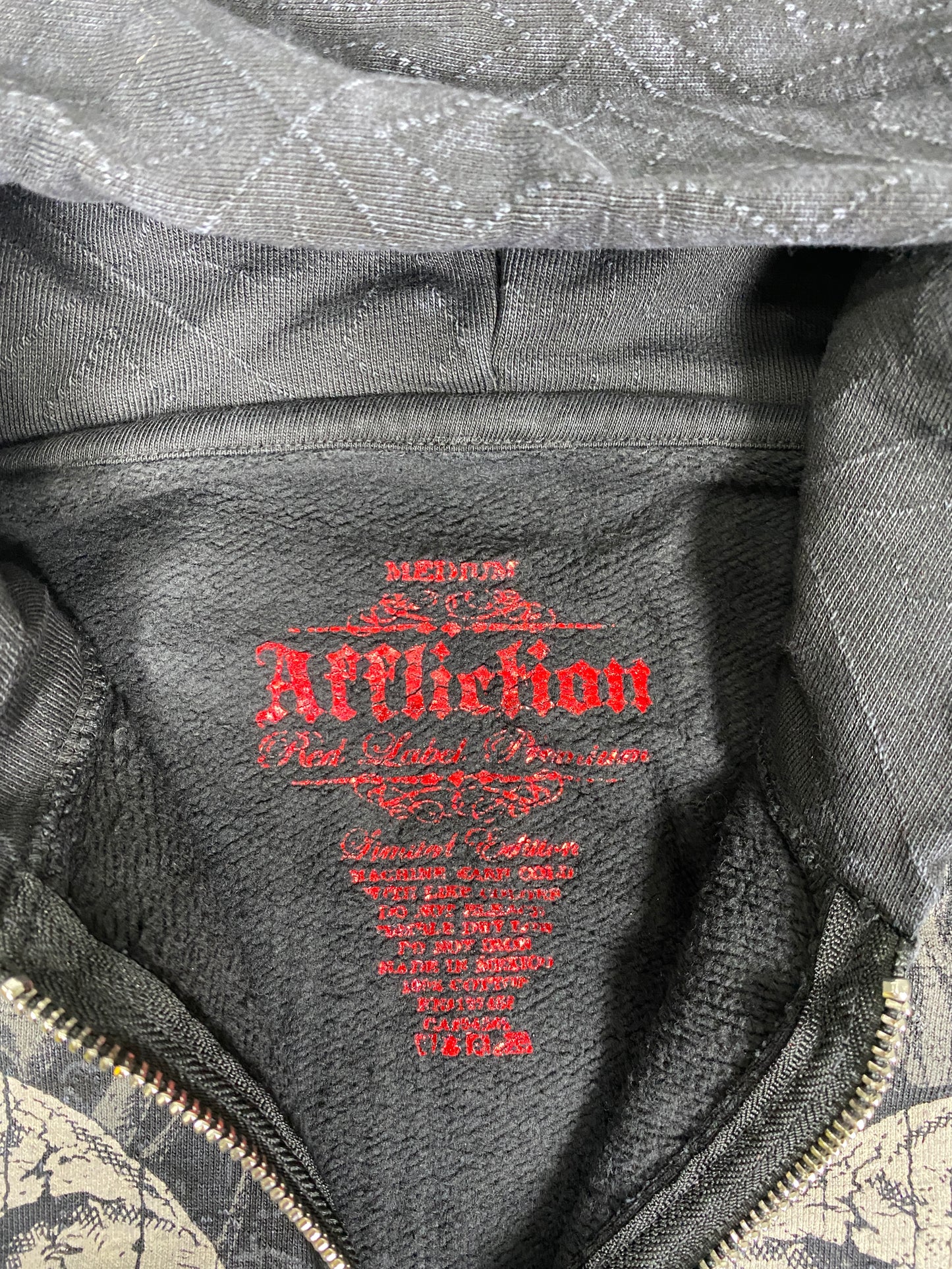 Affliction Collapse Zip-Up Hoodie