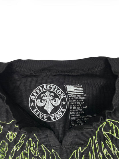 Affliction Toxic Wrath L/S Slit NK Tee