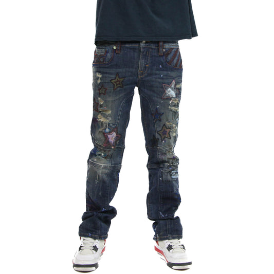 Rock Revival Distressed Skinny Jeans