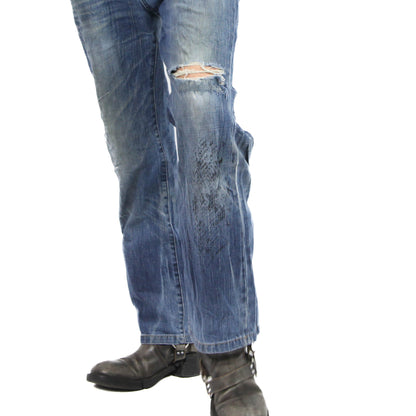 Big Train Japanese Denim Distressed Jeans