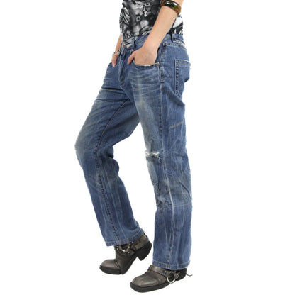 Big Train Japanese Denim Distressed Jeans