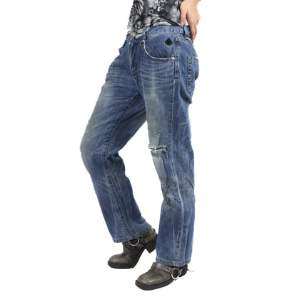 Big Train Japanese Denim Distressed Jeans