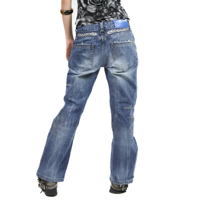 Big Train Japanese Denim Distressed Jeans