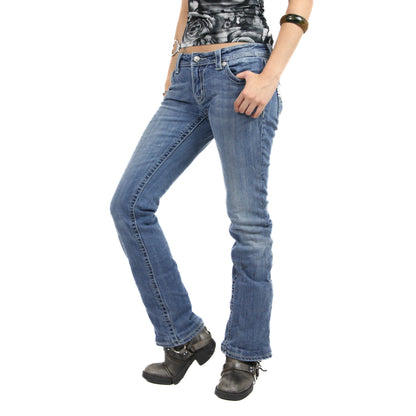 Cross Angel Flared "Miss Me" Jeans