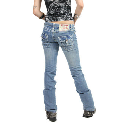 Low Rise True Religion Flare Jeans