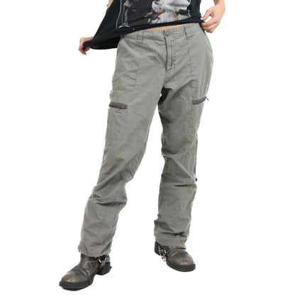 90s Gray Calvin Klein Cargo Pants