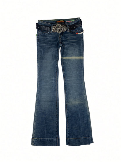 Deadstock Dollhouse Flare Jeans with belt