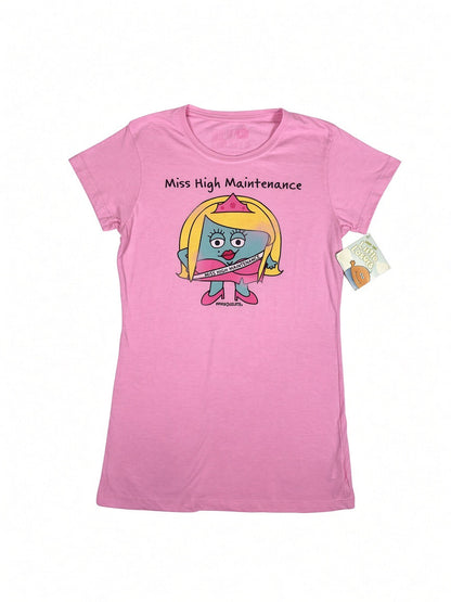 Dead-stock 'Miss High Maintenance' Graphic Tee
