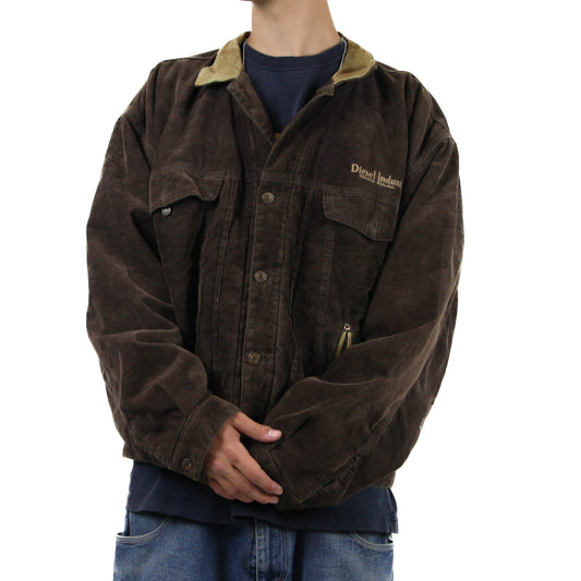 Vintage Heavyweight Corduroy Diesel Industries Jacket.