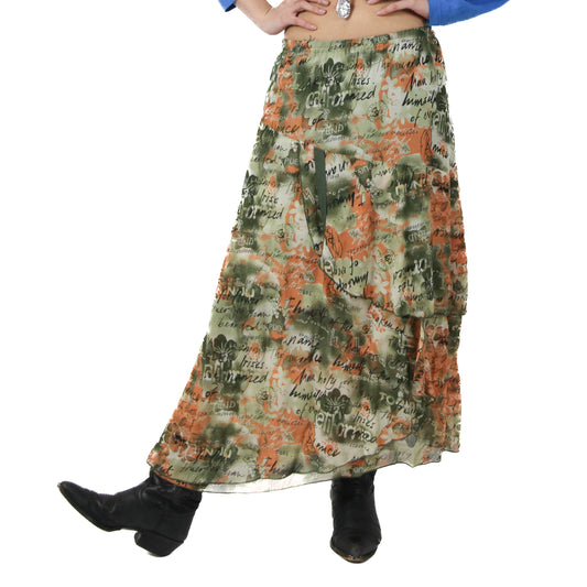 Graphic Garden Skirt