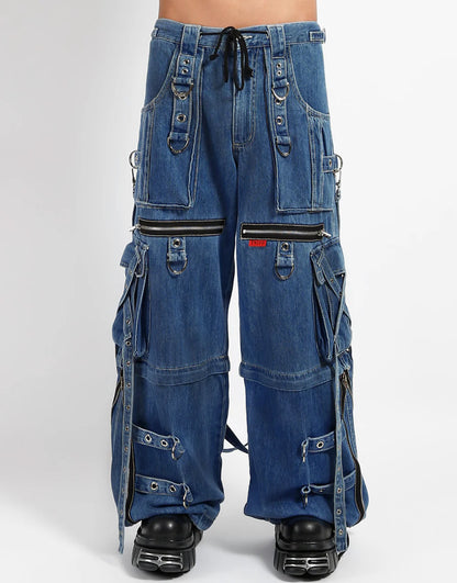 Tripp NYC X-Strap Pant Blue Denim