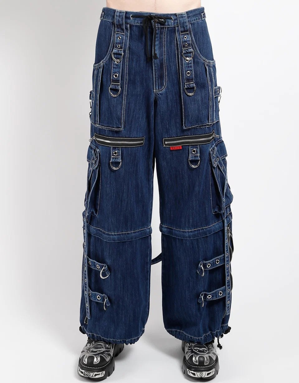 X-Strap Pant Blue Denim