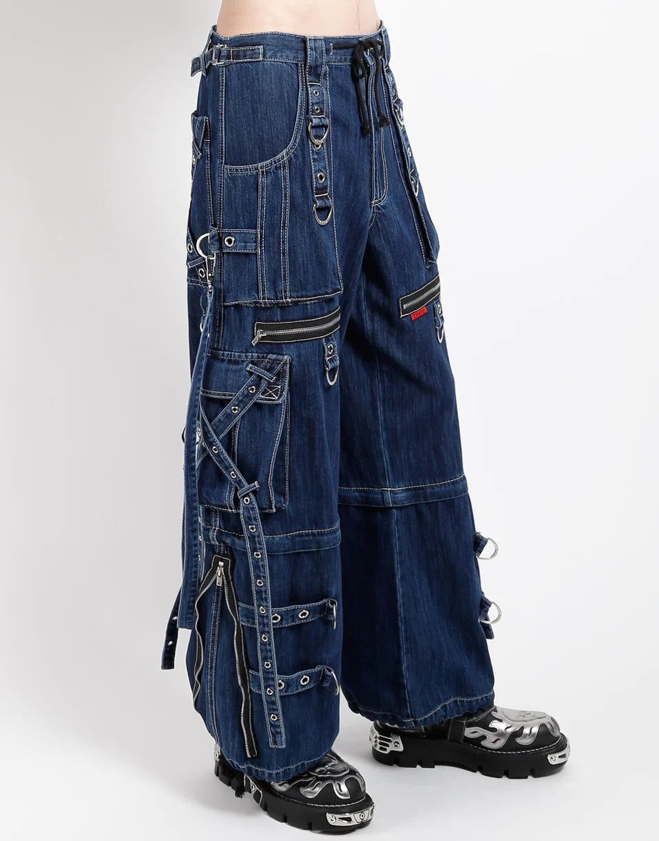 X-Strap Pant Blue Denim