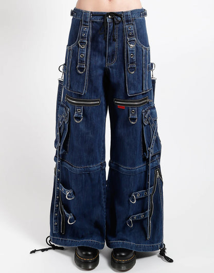 Tripp NYC X-Strap Pant - Dark Blue Denim