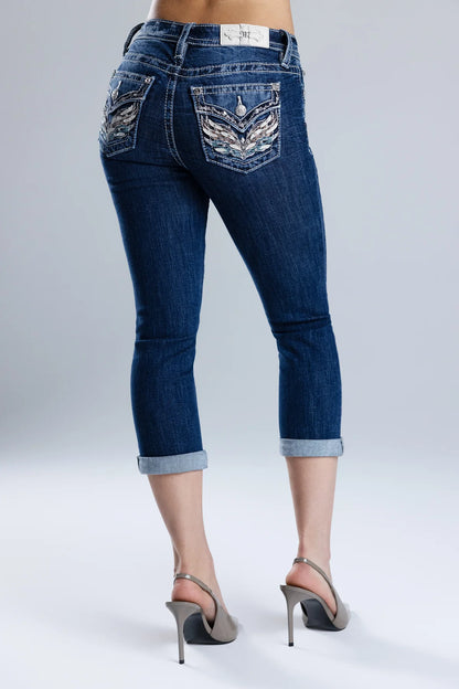 Miss Me Janna Capri Jeans