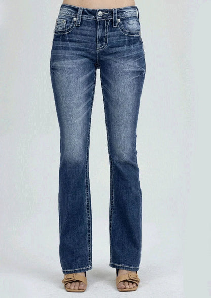 Miss Me Steerhead Bootcut Jeans