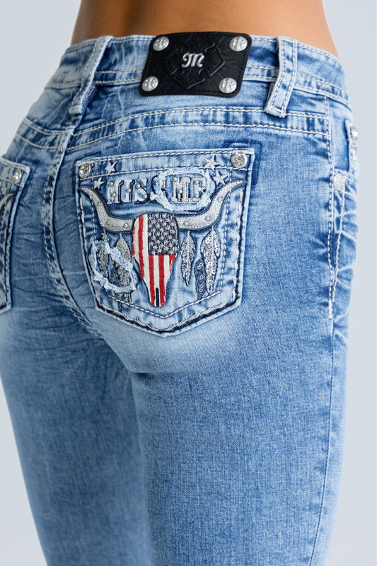 Miss Me Rodeo Bootcut Jeans