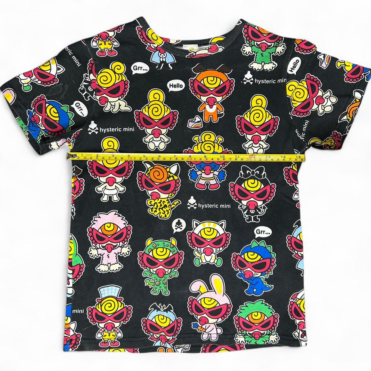 Hysteric Mini Costume Baby Aop Baby tee Size