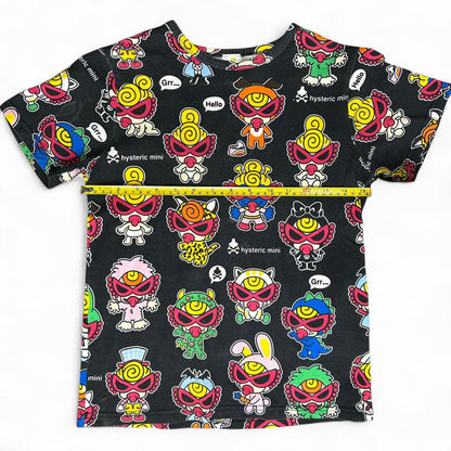 Hysteric Mini Costume Baby Aop Baby tee Size