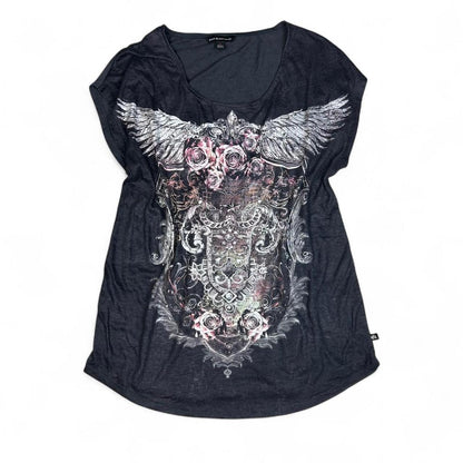 Rose and Wings Top