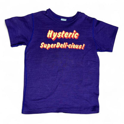 Hysteric Glamour Purple Super-delicious Baby Tee
