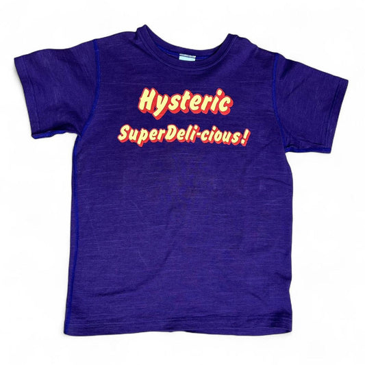 Hysteric Glamour Purple Super-delicious Baby Tee